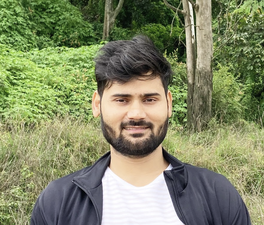 Shiv Shankar Tiwari - Meditating by the river